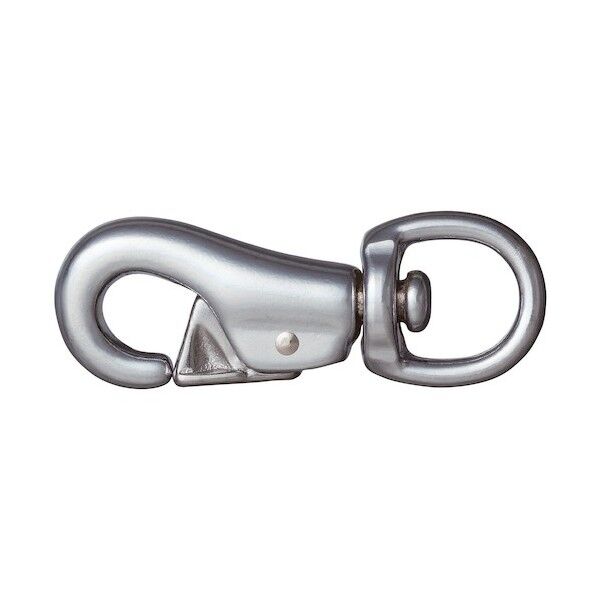 鉄 強力スナップ 参考使用荷重35kg IWS-1 クローム クローム継手 20個