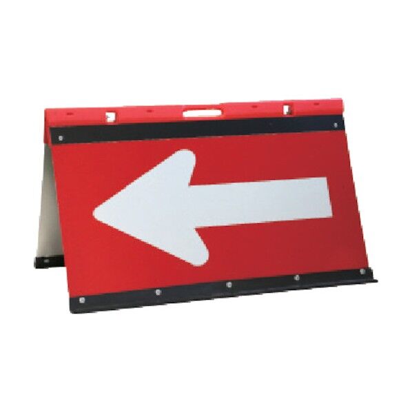 方向指示板 アルミ方向指示板 折りたたみ式 500*900 JHO-900 1点