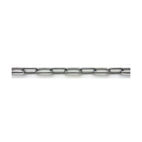 【アウトレット品】 ニッサチェイン クローム ヘビーリンク 15m IW55 クローム継手 1個