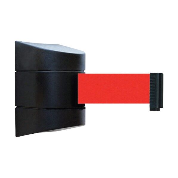 壁用ベルトパーテーション 3mタイプ 赤 J0044 1点