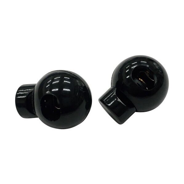 ユタカメイク 紐金具 コードロック(丸型) Φ3~5mm用 JH-101 2個...