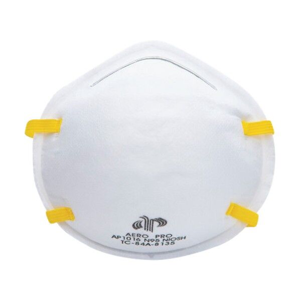 Aeropro N95マスク (立体構造お面式) 米国NIOSH認定 1箱