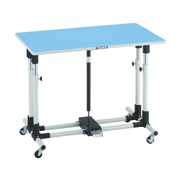 上下調節機能付作業台(キャスター付) ガススプリング式