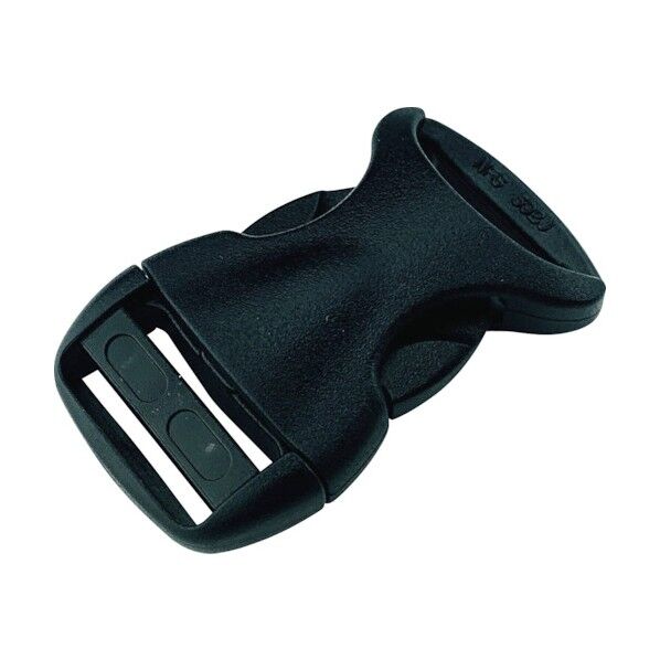 平ベルト金具 サイドリリースバックル 流線型 20mm幅用 JNA-120 1個