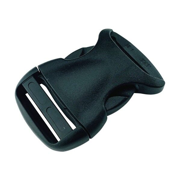 平ベルト金具 サイドリリースバックル 流線型 30mm幅用 JNA-130 1個