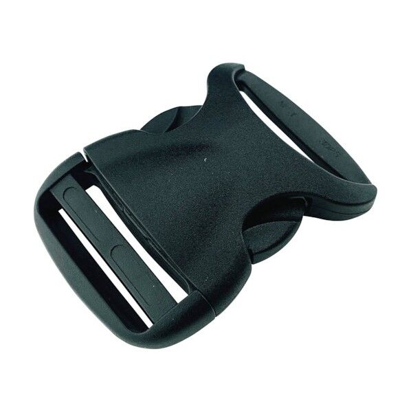 平ベルト金具 サイドリリースバックル 流線型 38mm幅用 JNA-138 1個