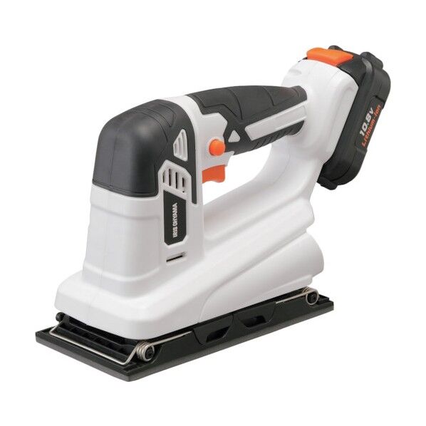 充電式オービタルサンダ10.8V ホワイト JSD919 1点