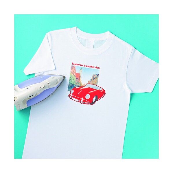 インクジェット用アイロンプリント紙(白布用) JP-TPR7 1点