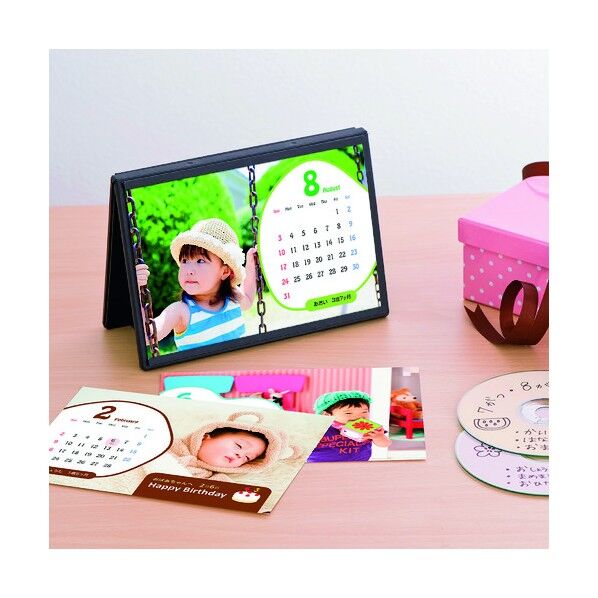 インクジェット手作りカレンダーキット(DVDトールケース付き)