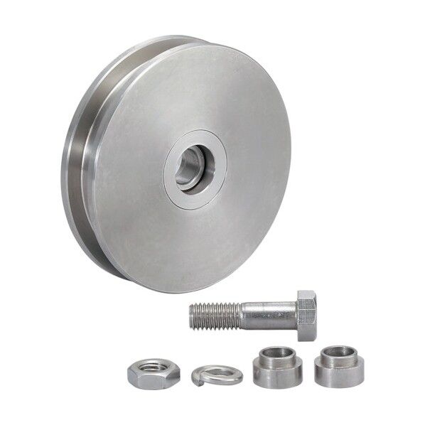 ステンレス鋼製 重量用戸車JS380型