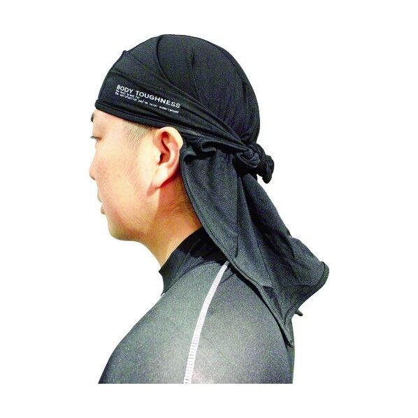 冷感・消臭 パワーストレッチ ヘッドキャップ巻きタイプ