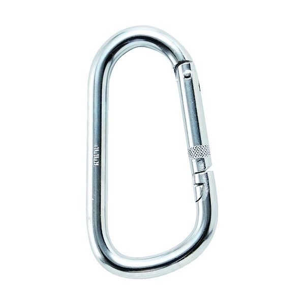 カラビナ変D型 スチール