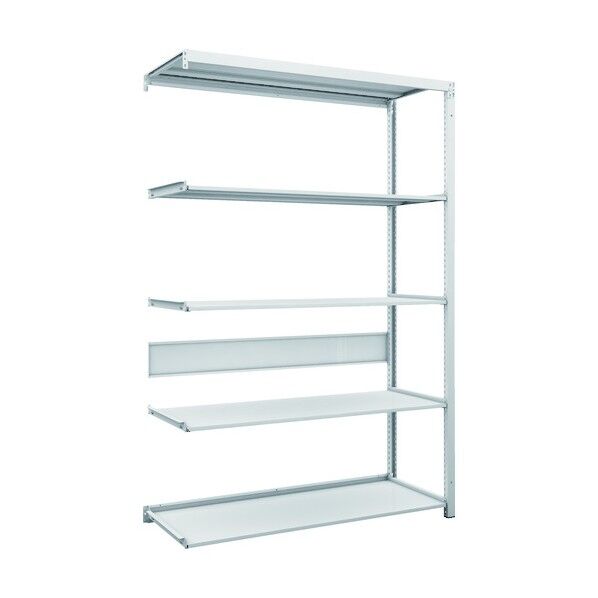 K1型抗菌塗装高密度収納棚 H1900XW1250XD475 5段 連結型 K1-6445B 1点