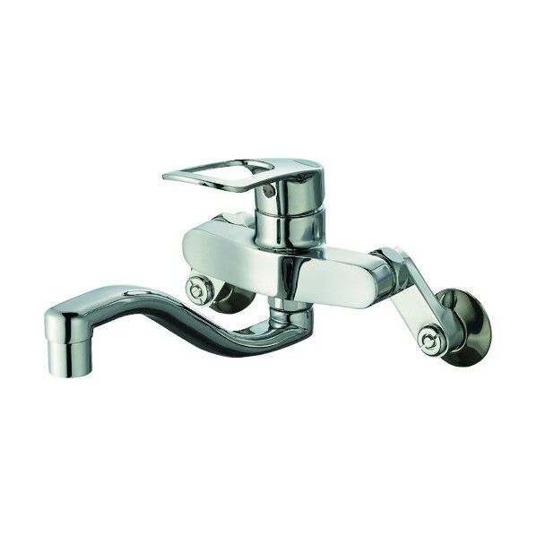 壁付シングルレバー混合栓 メッキ K17CEA-13 1台