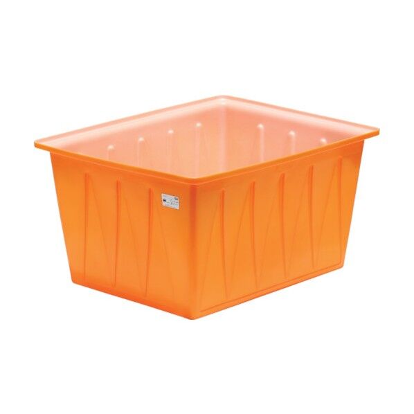 【車上渡し】K型大型容器300L オレンジ 1030×820×550mm K-300 1