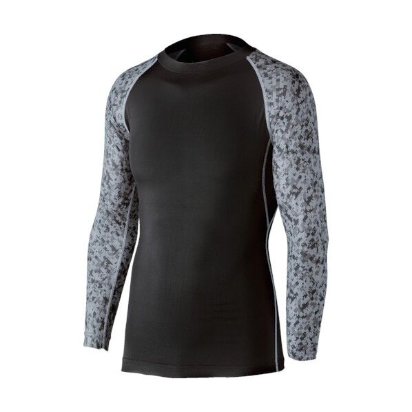 冷感・消臭パワーストレッチ長袖クルーネックシャツ