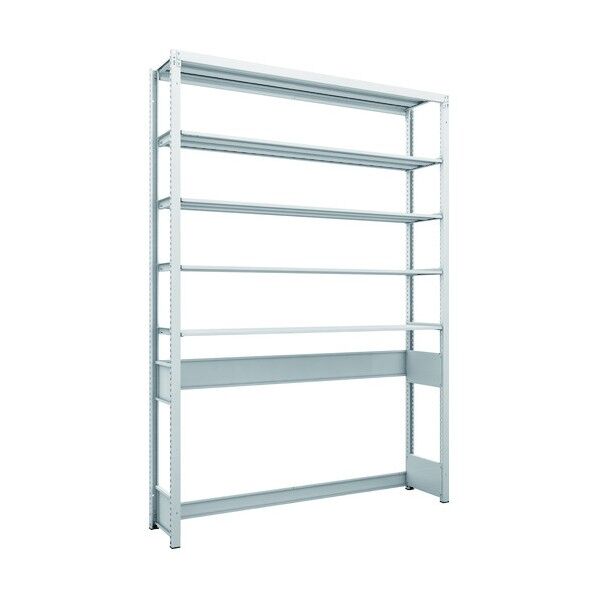 K1型抗菌塗装高密度収納棚 下段開放型 H2200XW1550XD325 5段 K1-U7535 1点