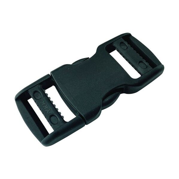 平ベルト金具 サイドリリースバックル アジャスト型 25mm幅用 JYA-325 1個