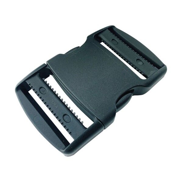 平ベルト金具 サイドリリースバックル アジャスト型 50mm幅用 JYA-350 1個