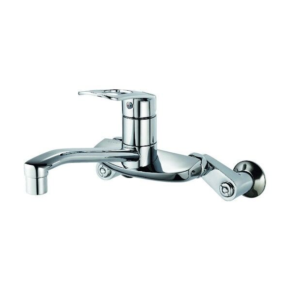 壁付シングルレバー混合栓 メッキ K2710E-3U-13 1台