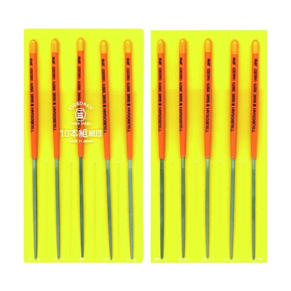 組ヤスリ 5本組角荒目 角