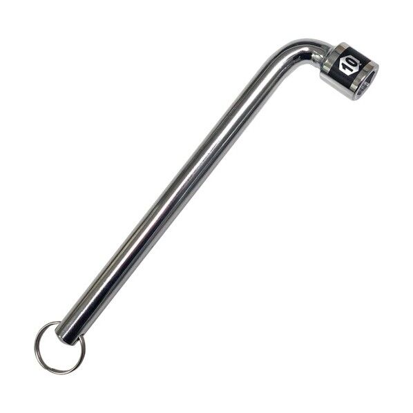 KDR マシンレンチ(リング付)フルポリッシュ 10mm KB-10 1点