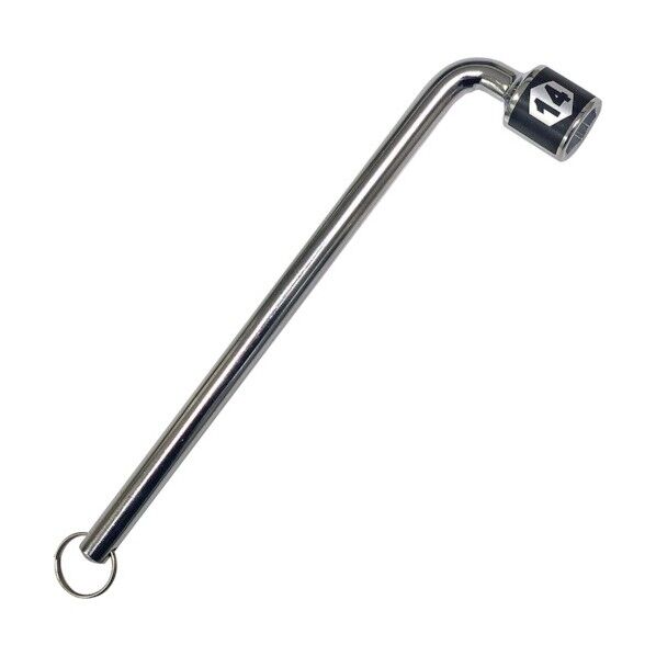 KDR マシンレンチ(リング付)フルポリッシュ 14mm KB-14 1点