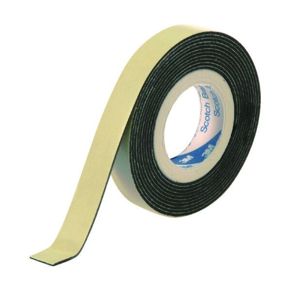 強力両面テープ外壁面用 グレー 幅10mm×長さ1.5m×奥行1mm KB-10 1点