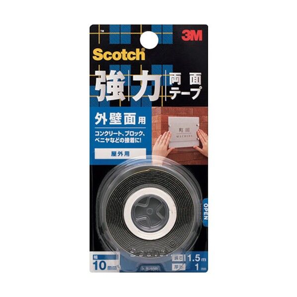スリーエム 強力両面テープ KB-100R 1個