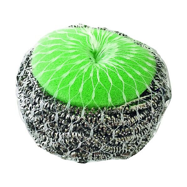 ステンレスタワシ泡立チ