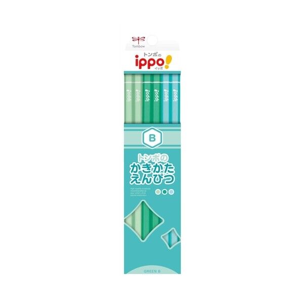 トンボ鉛筆 かきかた鉛筆 B プレーン N KB-KPN04-B 1点