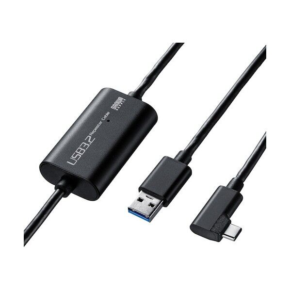 サンワサプライ USB3.2 A-TYPECロングケーブル(5m・VRヘッドセット対応) KB-USB-RLC305 1点