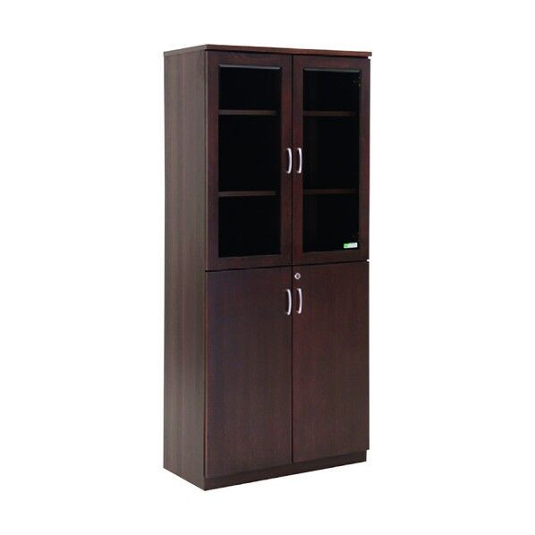 アイリスチトセ 応接家具 両開き書庫 KCMKV-0618BS 1点