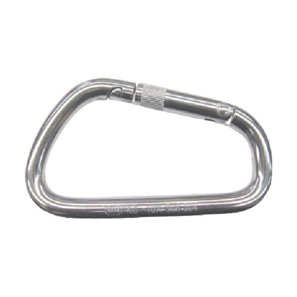 ステンレス カラビナD型