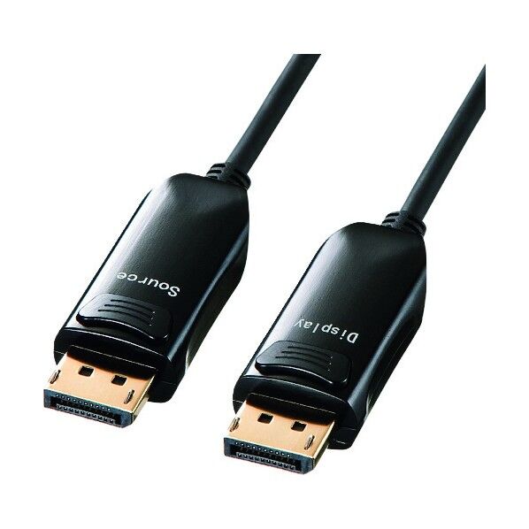 DIsplayPort光ファイバケーブル 30m 黒 30m KC-DPFB300 1点