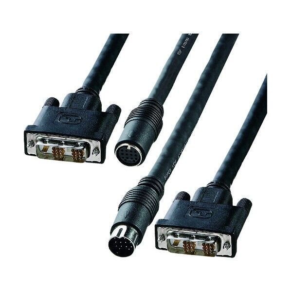 サンワサプライ DVI工事配線ケーブル(シングルリンク) KC-DVI-K150 1点...