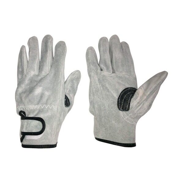 床革手袋 我天 (マジック止め・銀当付)
