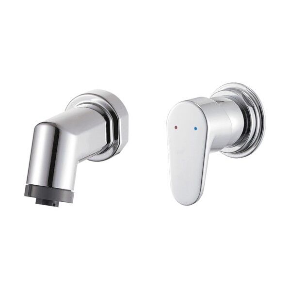 シングルスプレー混合栓(壁出) メッキ K3715EV-13 1台