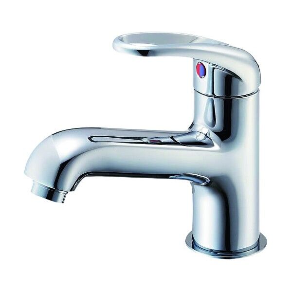 シングルワンホール洗面混合栓 メッキ K4710NJV-13 1台