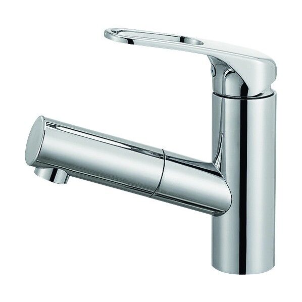 シングルワンホール洗面混合栓(省施工ナット付) メッキ K47531JK-U-13 1台