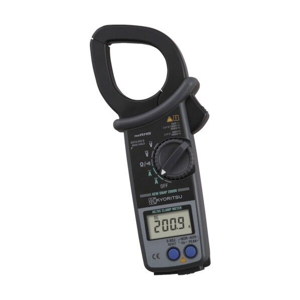 交流電流・直流電流測定用クランプメータ(RMS) KEW2009R 1