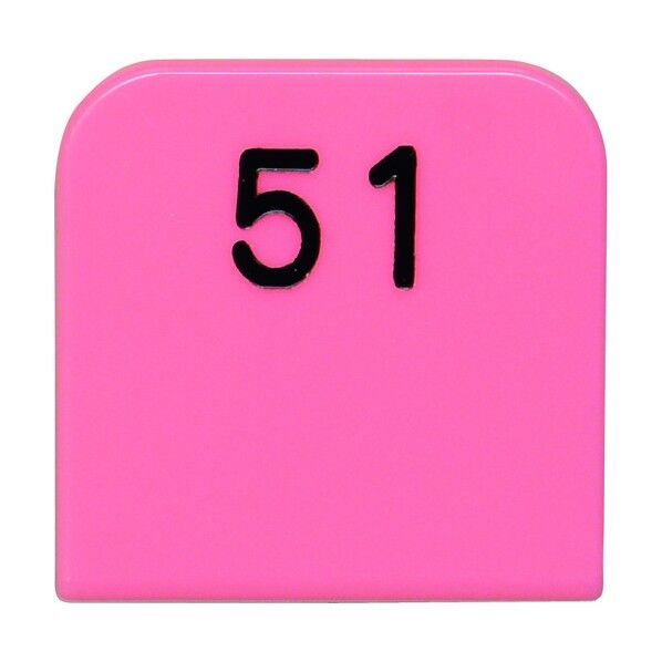 親子札 ピンク 51～100 KF969-5B 1点