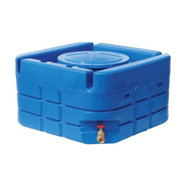 活魚タンク1000 青フタ付 KG-1000-B 1点