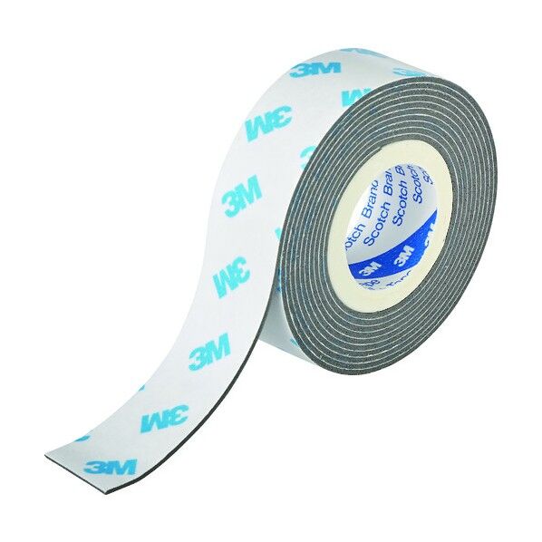 強力両面テープ凸凹面用 グレー 幅19mm×長さ1.5m×奥行1.2mm KH-19 1点