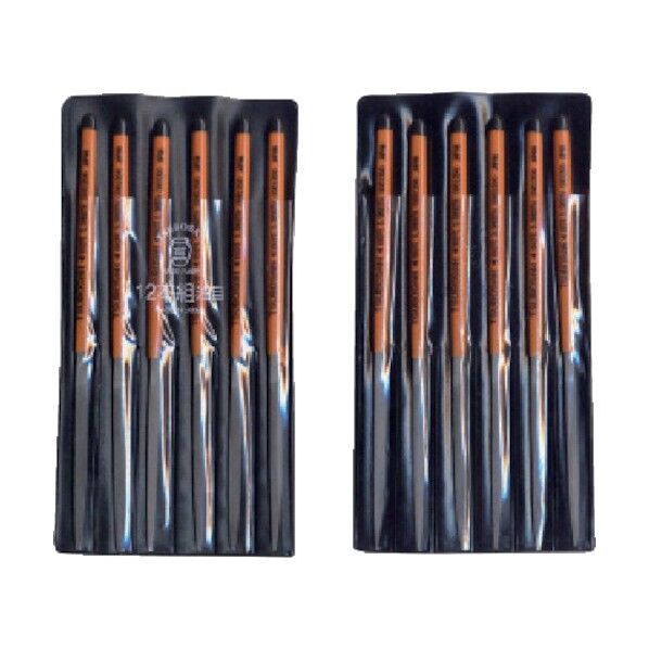 ツボサン 組ヤスリ 12本組 刀刃 油目 KH012-04 1点...