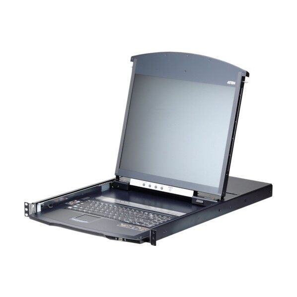 コンソールドロワーKVM 8 ポート/デュアルスライド/ショートレール KL1108VNJJS 1点