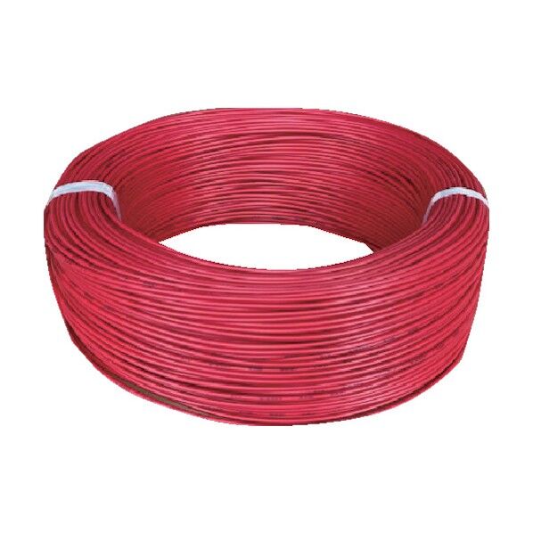 KIV0.5 赤 200m KIV0.5SQ-01-200M 1点