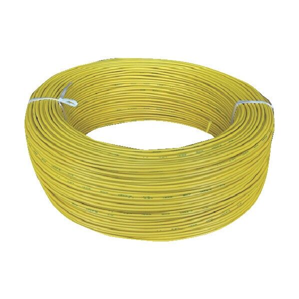 機器用ビニル電線 KIV1.25 黄 200m KIV1.25SQ-03-200M 1点
