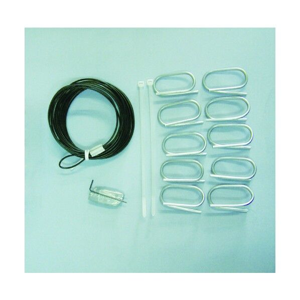 間仕切りシート用吊り金具