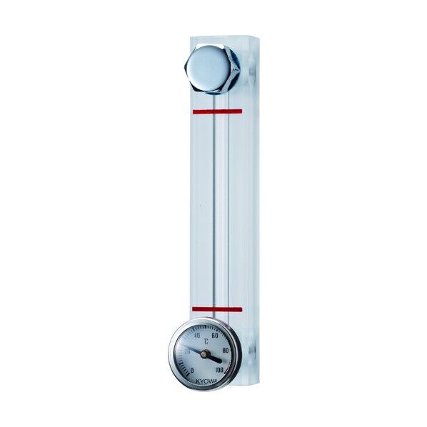 アクリル製オイルゲージ KLA-A型/KLA-B型 KLA-160BT-A-M10 1点